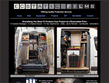 Tablet Screenshot of ecstaticfilms.com